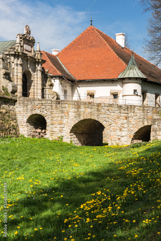 Renaissance and Baroque Castle on the hill in Nowy Wiśnicz,lesser poland,Poland. Renaissance and Baroque Castle on the hill in Nowy Wiśnicz,lesser poland,Poland.