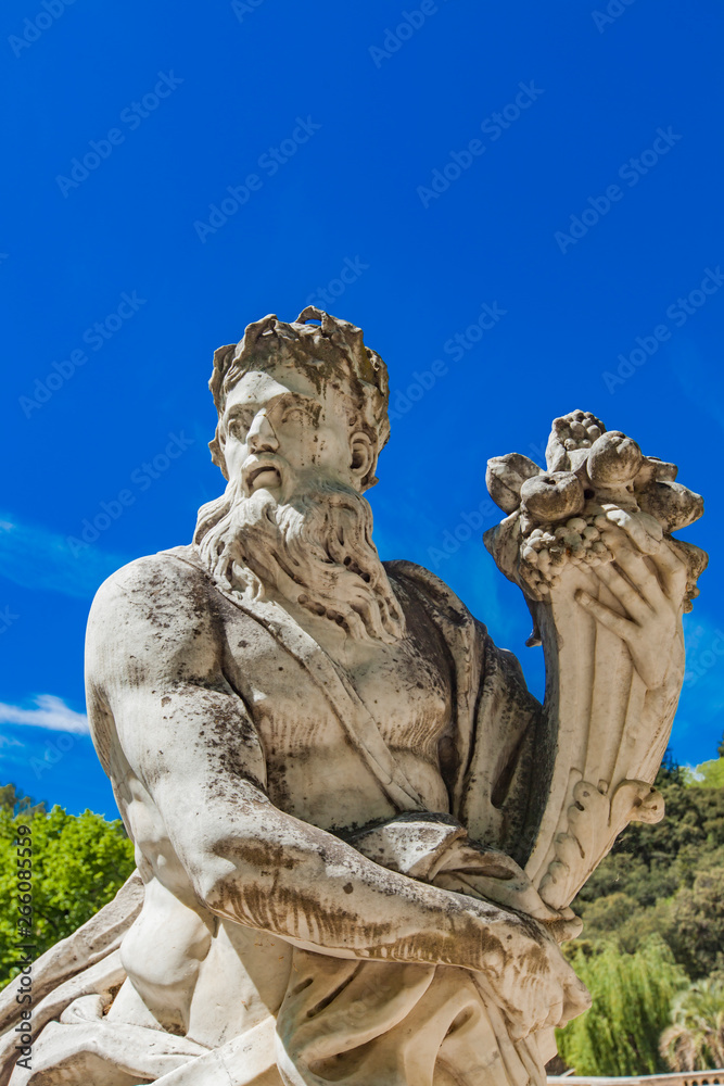 Statue from Les Jardins de La Fontaine in Nimes, France