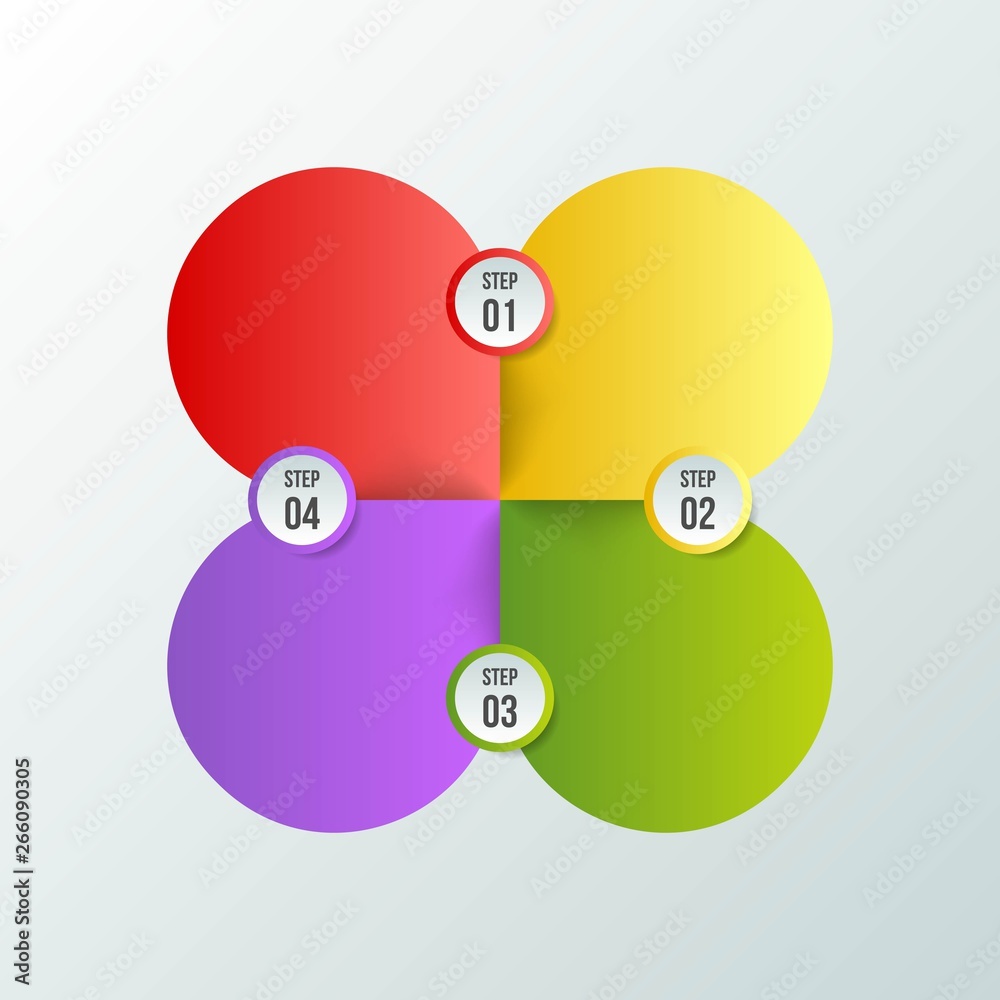 Circle chart, Circle infographic or Circular diagram Circle chart, Circle infographic or Circular diagram
