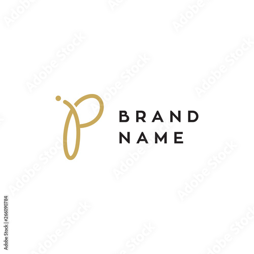 JP monogram logo design