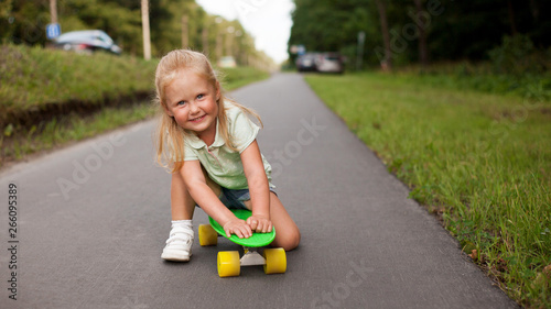 close up skateboard girl