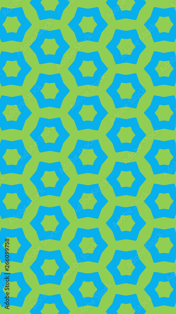 Ornate geometric pattern and two-tone abstract background Ornate geometric pattern and two-tone abstract background