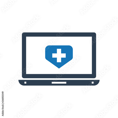 Online health care icon