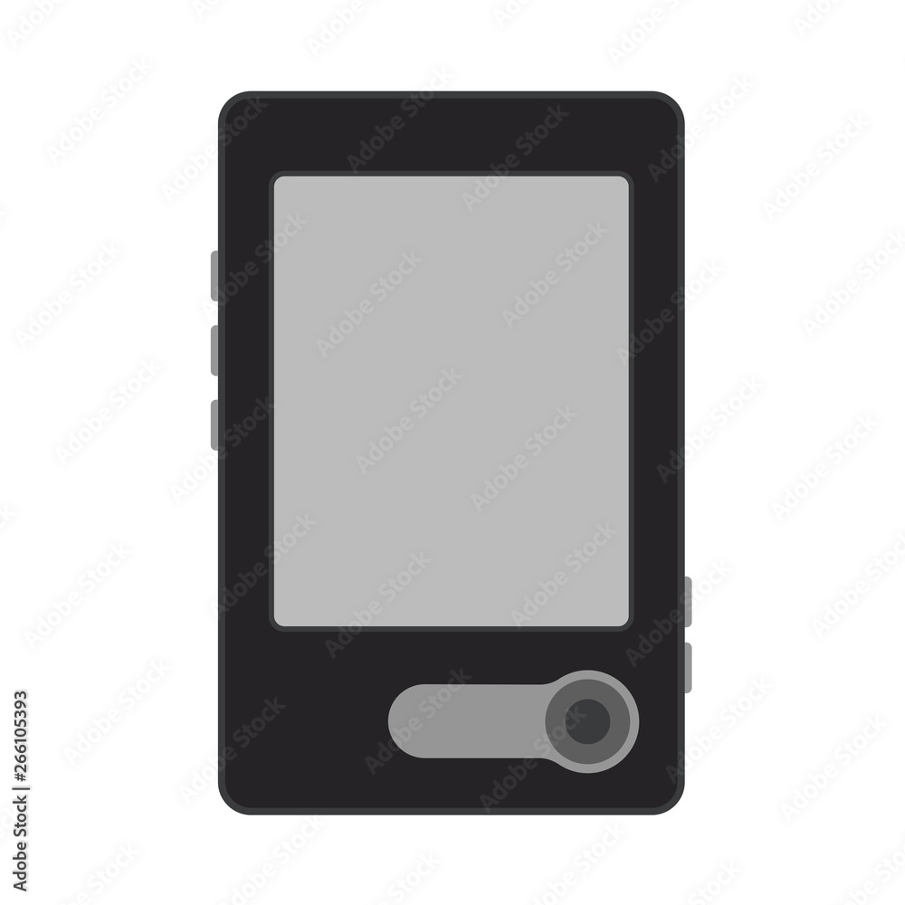 Book reader screen electronic education vector icon tablet. Digital library device learning. Black study media flat textbook Book reader screen electronic education vector icon tablet. Digital library device learning. Black study media flat textbook