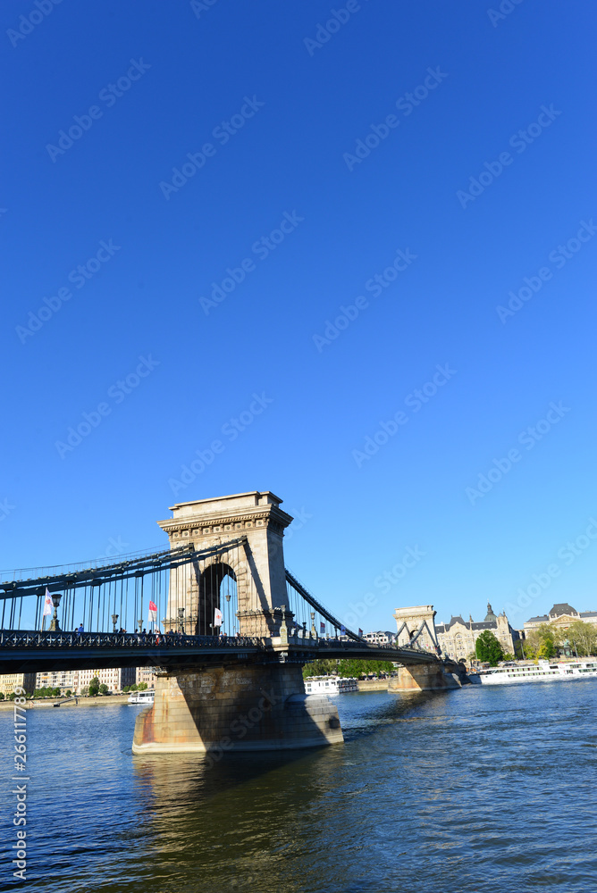 Obraz premium Kettenbrücke Budapest