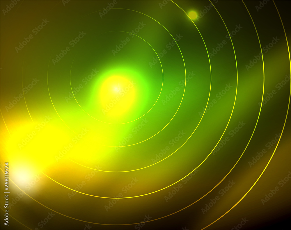 Shiny circles glowing abstract background Shiny circles glowing abstract background