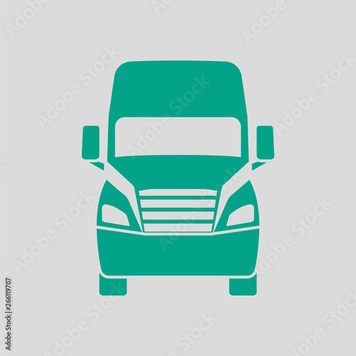 Truck Icon Front View