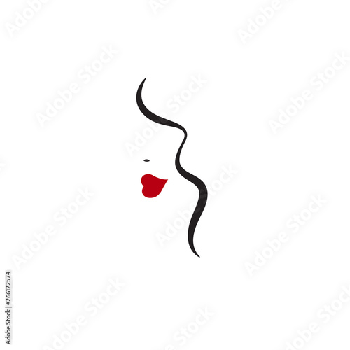 Minimal beauty icon