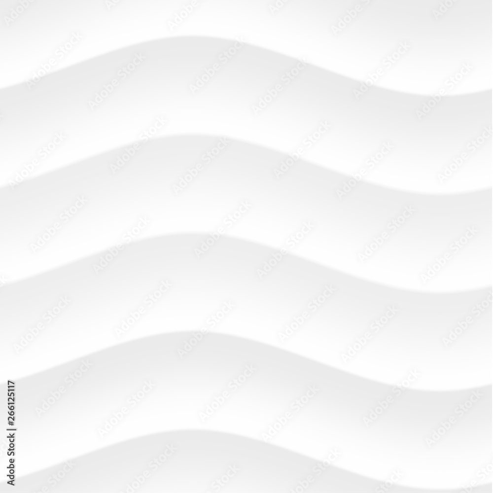 Abstract white wavy 3d texture background. Seamless texture. Abstract white wavy 3d texture background. Seamless texture.