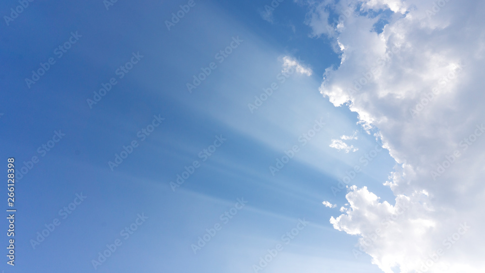 Sky is bright sun shines beautifu blue clouds with copy space for your text. Sky is bright sun shines beautifu blue clouds with copy space for your text.