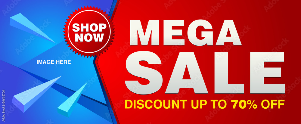 sale banner layout design, vector illustration sale banner layout design, vector illustration