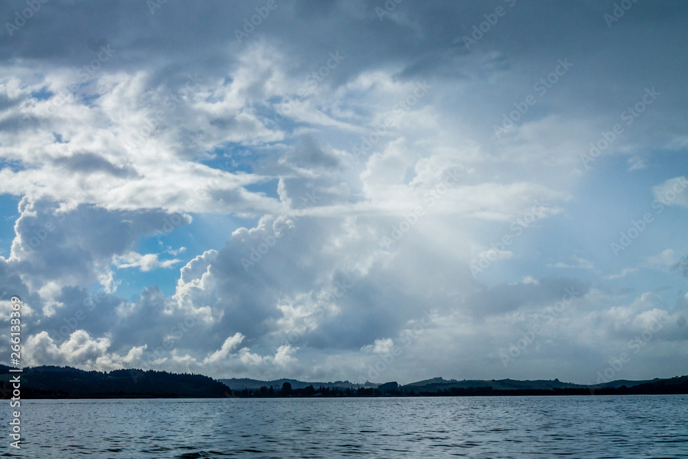 Views from a cruise around the bay. Bay of Islands, New Zealand