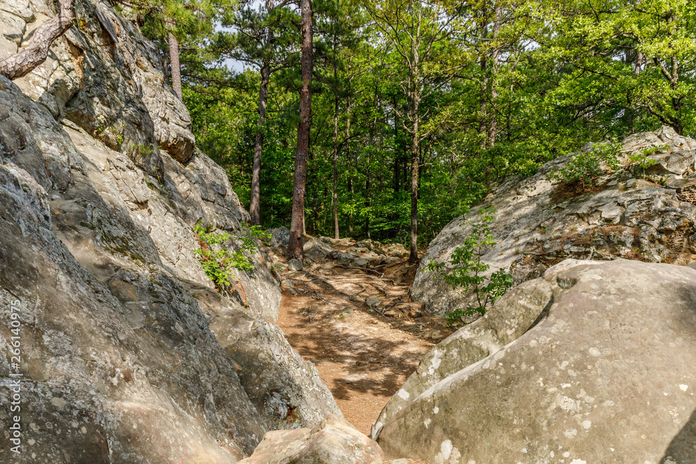 Robbers Cave State park in Oklahoma. Robbers Cave State park in Oklahoma.