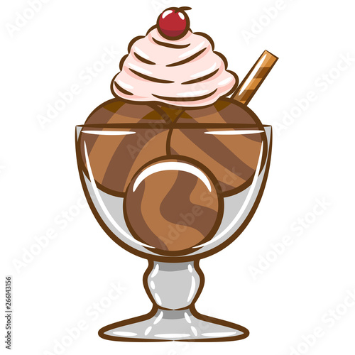 ice cream vector clipart
