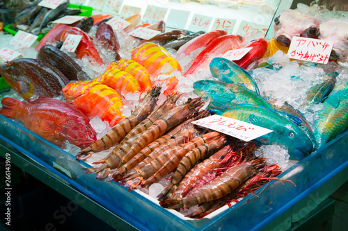 The Naha Public Market in Okinawa