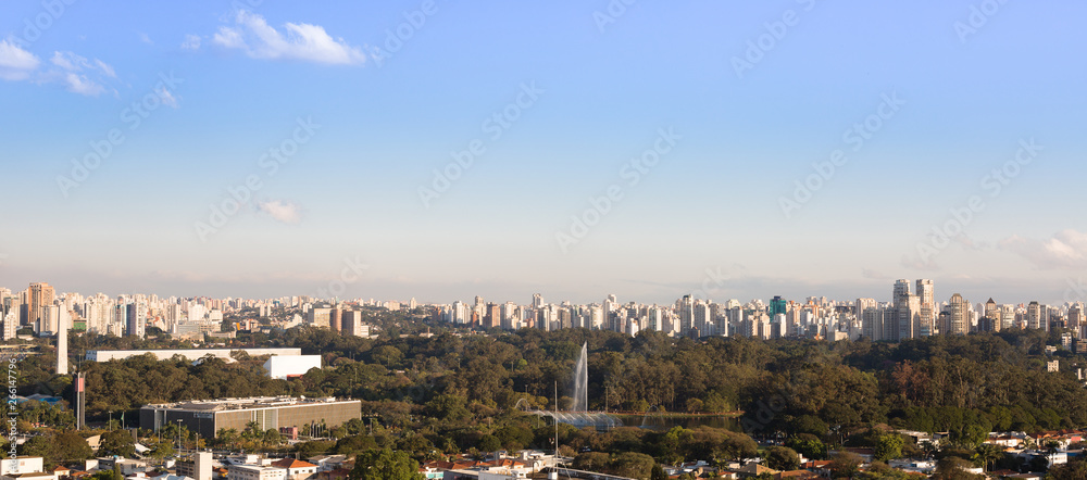 Sao Paulo skyline, Brazil