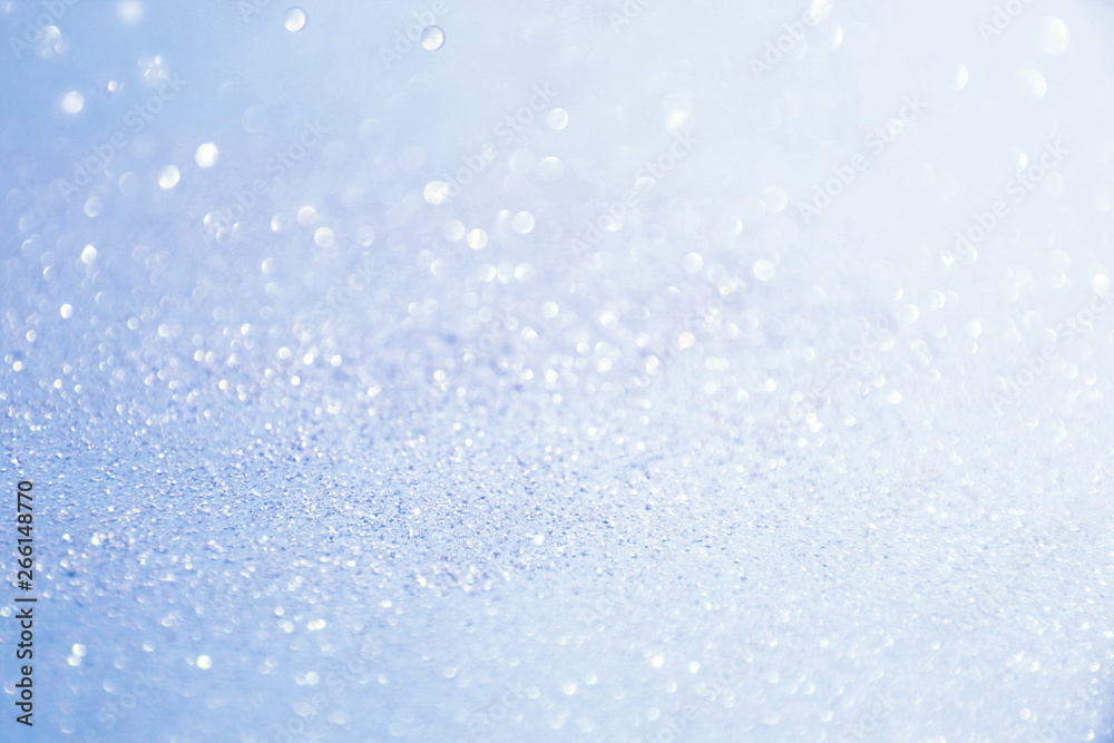 Obraz premium Pastel blue fairy festive background