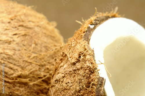 Fresh Cracked Coconut