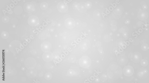 Abstract white background with sparkle. Glare of light. Bokeh style. Vector illustration.