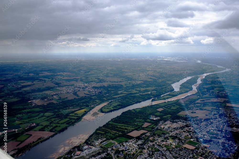 loire river close to Angers