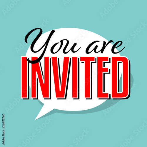 You are invited