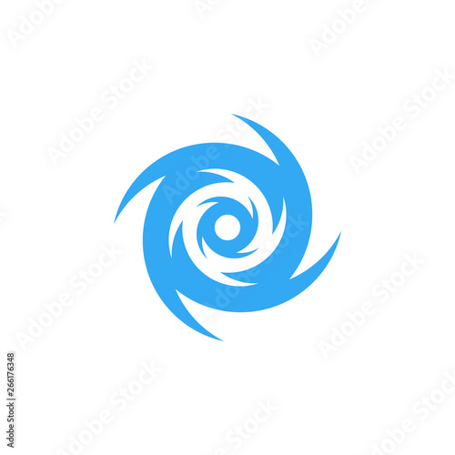 Vortex Vector Illustration Icon Logo for technology business health company with modern high end look