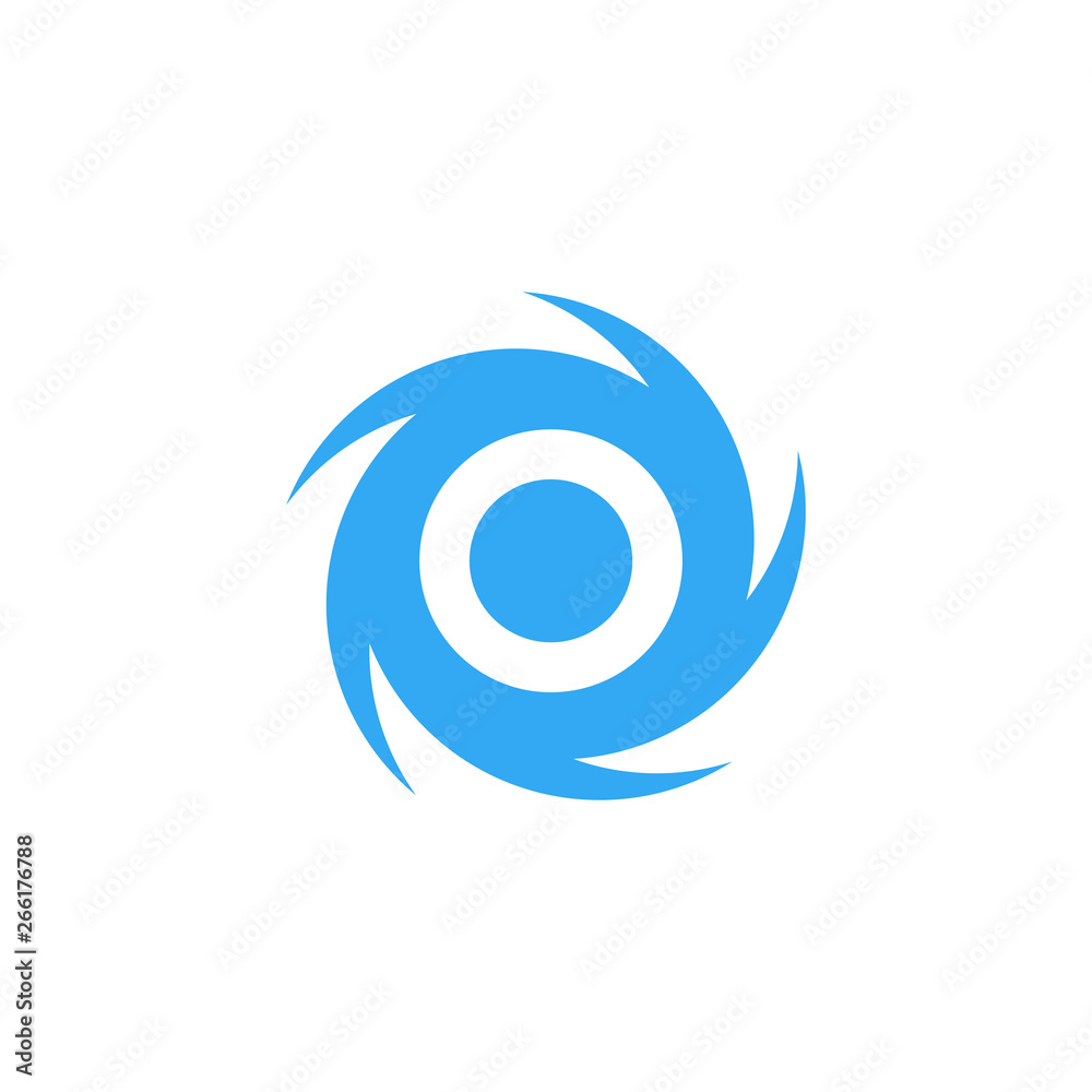 Vortex Vector Illustration Icon Logo for technology business health company with modern high end look