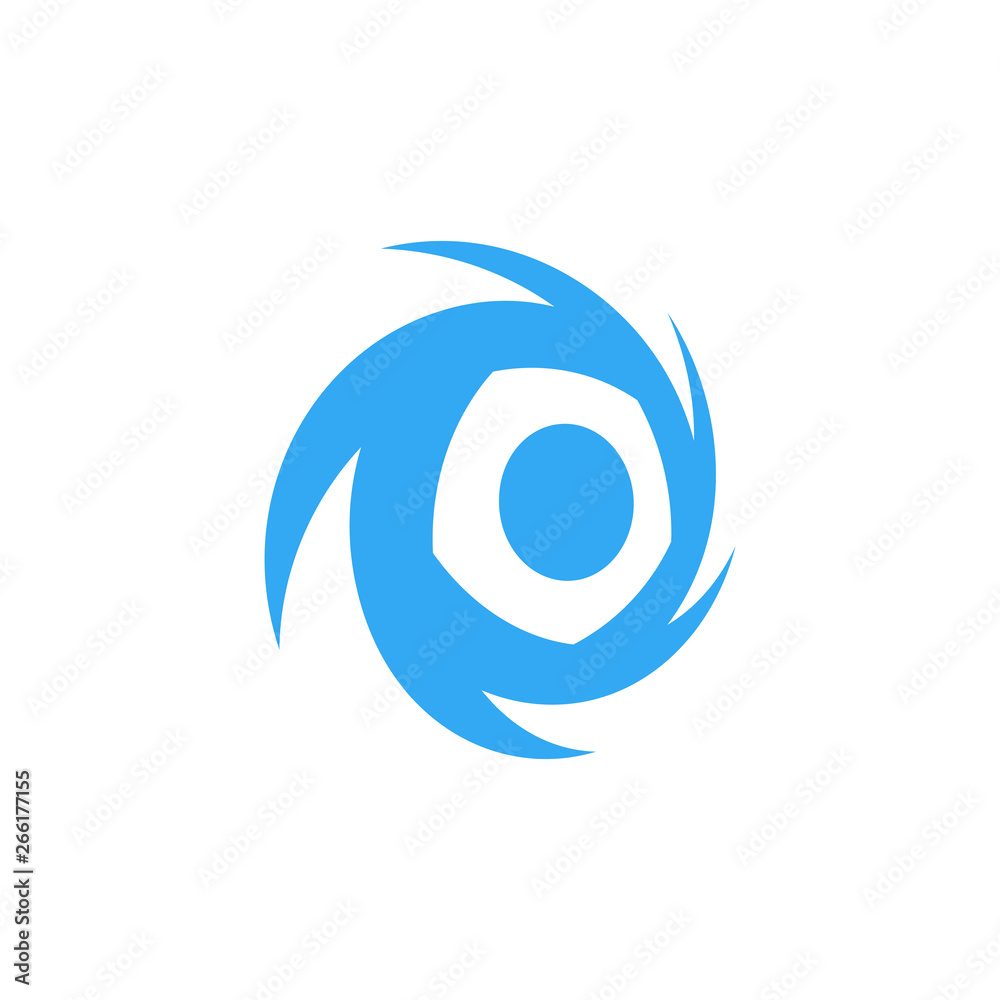 Vortex Vector Illustration Icon Logo for technology business health company with modern high end look Vortex Vector Illustration Icon Logo for technology business health company with modern high end look