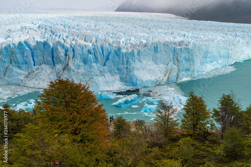 Glacier Perito Moreno in the Los Glaciares National Park in april. Argentina, Patagonia © larisa_stock