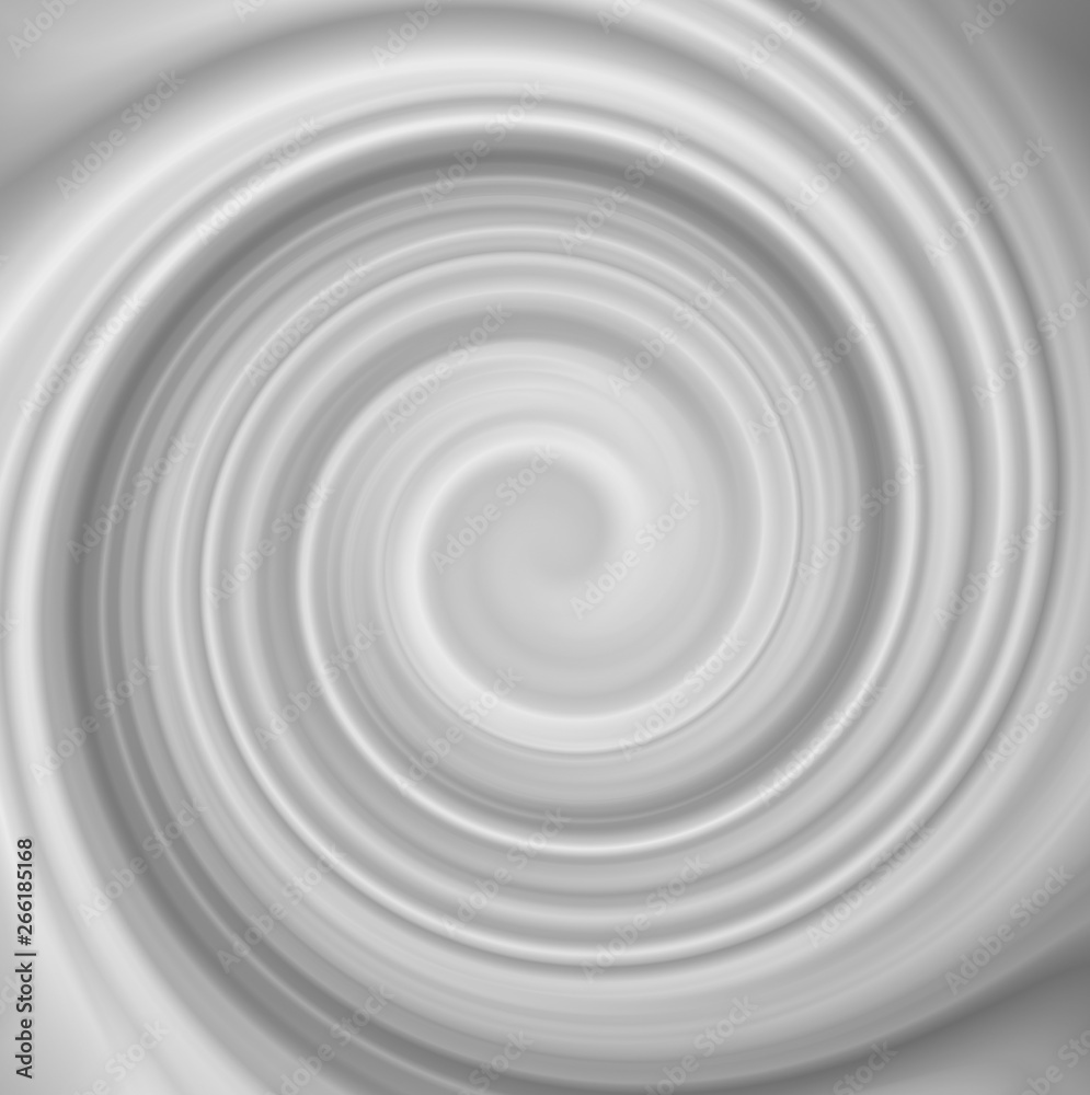 Abstract grey white monochrome swirl fluid liquid pattern background. Water vortex flowing gray backdrop. Abstract grey white monochrome swirl fluid liquid pattern background. Water vortex flowing gray backdrop.