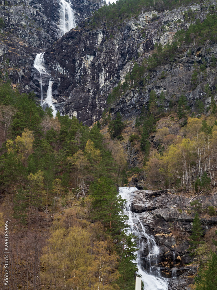 Waterfall at Vik, Norway