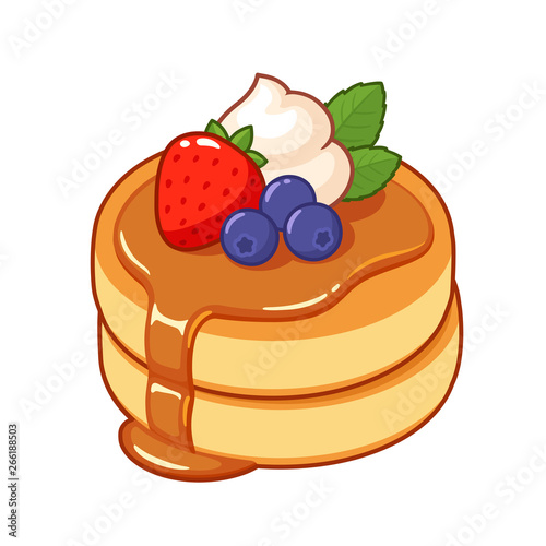 Thick Japanese pancakes