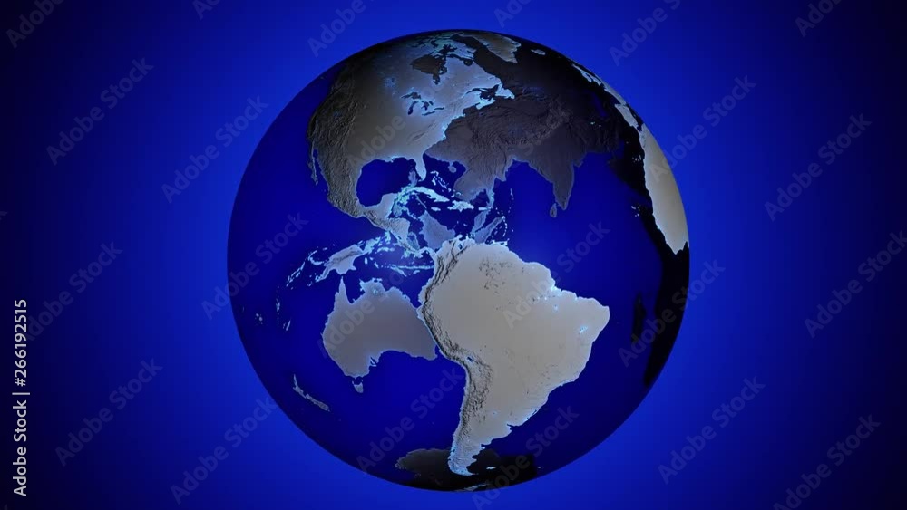 Blue transparent 3d animated earth showing the borders of the country Niger and the capital Niamey in 4K resolution at daytime Blue transparent 3d animated earth showing the borders of the country Niger and the capital Niamey in 4K resolution at daytime