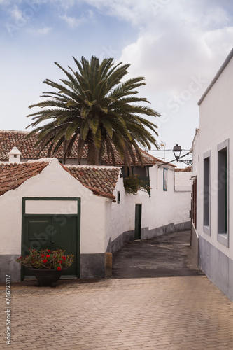 Street in Arico Nuevo, Tenerife, Spain