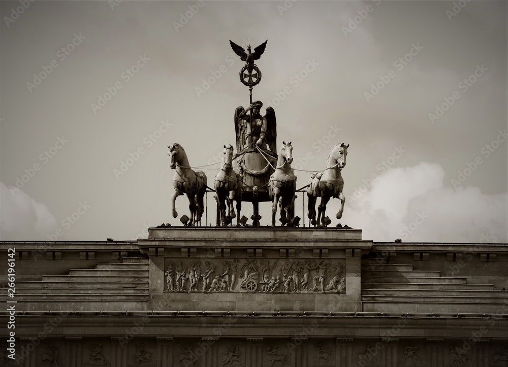 Fototapeta premium Die Quadriga