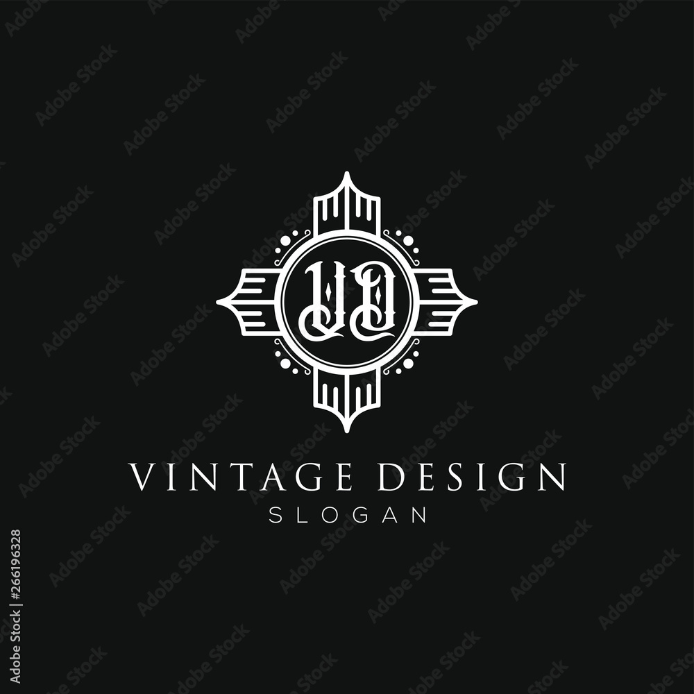 Fototapeta premium logo vintage design