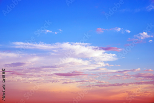 Color sky summer backround © 1xpert