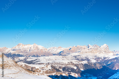 Mountain scenery in Alta Badia, Italy © Oldrich