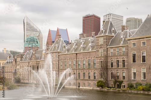Hague parliament building