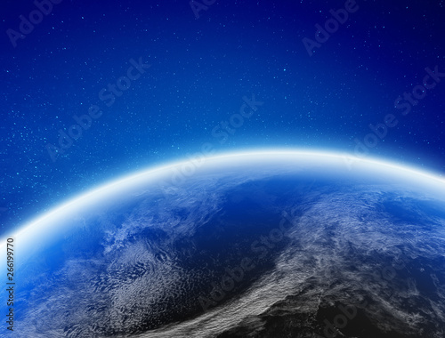 Fototapeta Naklejka Na Ścianę i Meble -  Earth climate from space