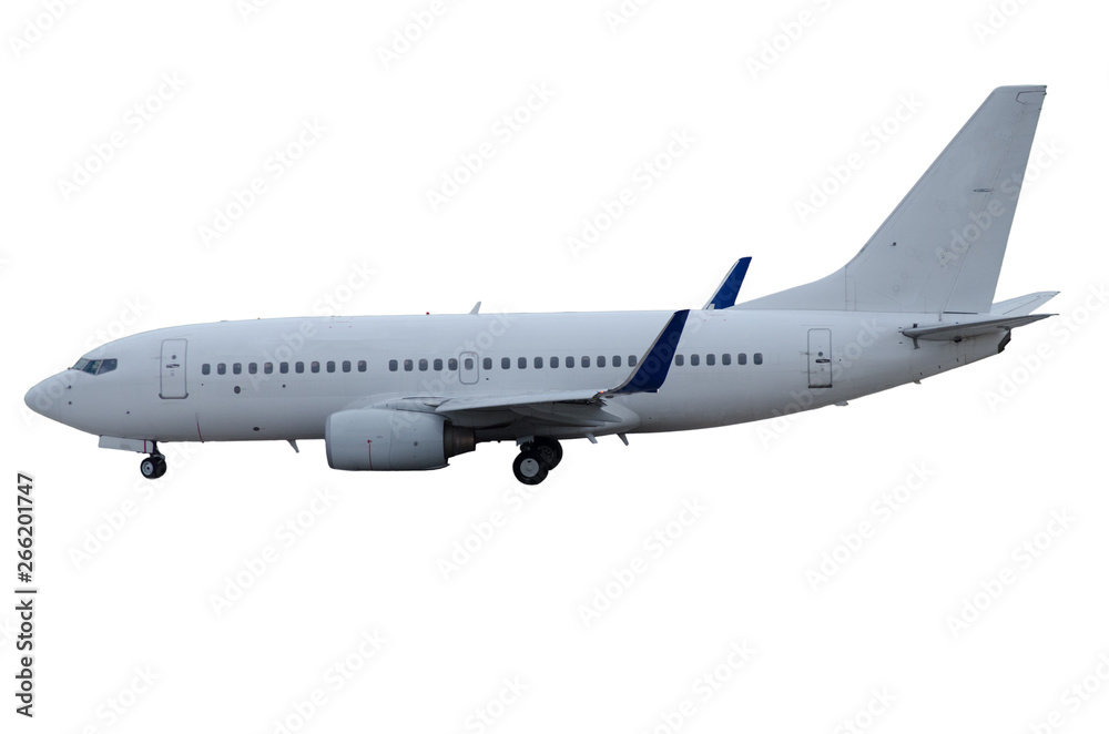 Obraz premium Air Boeing 737-79P włącza izolację podejścia do lądowania w dół