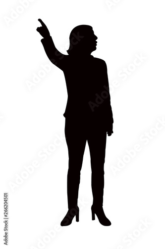 a woman body silhouette vector