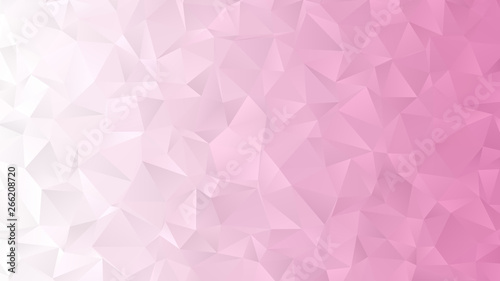 Light pink abstract polygonal background, vector illustration template