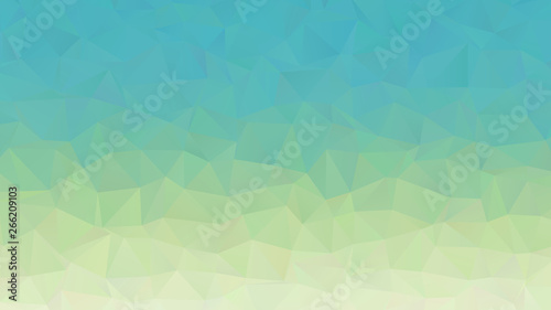 Green abstract low poly backgound for modern design, vector illustration template