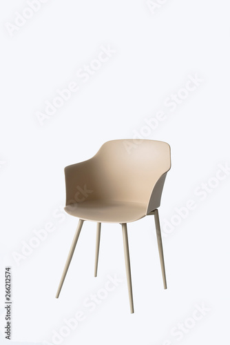 Fototapeta Naklejka Na Ścianę i Meble -  loft style chair on white background. isolated