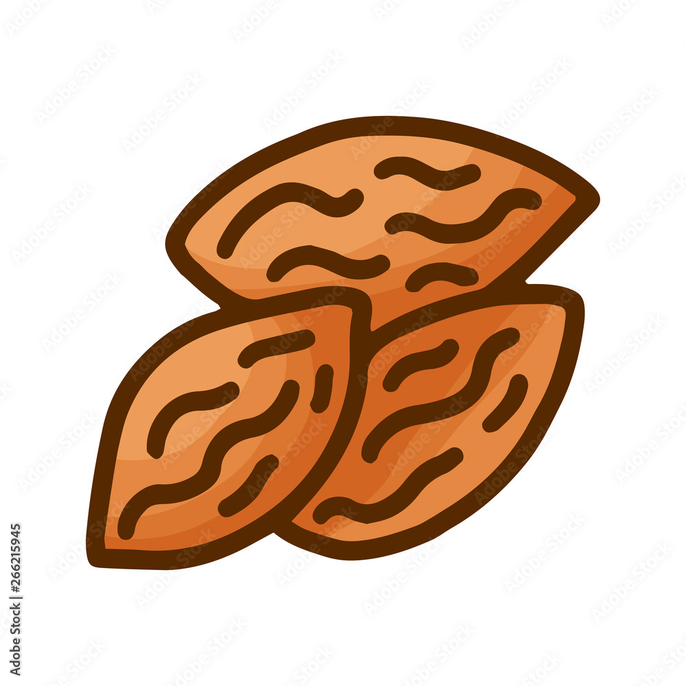 Hand drawn nuts doodle for wallpaper design. White background. Nature logo collection. Line art Diet healthy food. Hand drawn nuts doodle for wallpaper design. White background. Nature logo collection. Line art Diet healthy food.