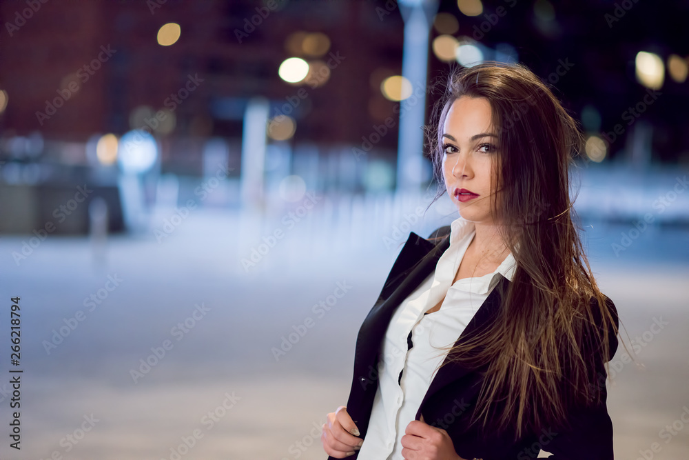 Fototapeta premium Smiling businesswoman portrait