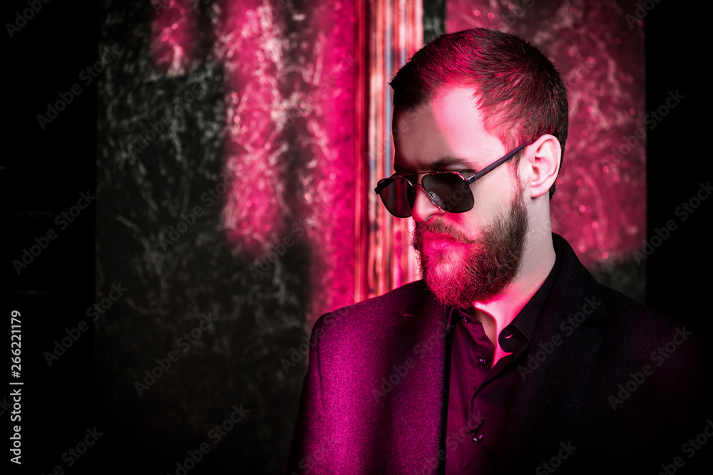 Fototapeta premium serious brutal man