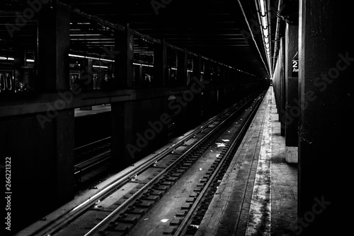 Empty Subway Station