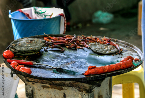 Photography Food sold on the streets in Mexico taco and tortilla